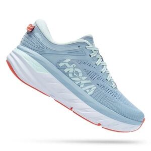 Hoka Bondi 7 Women's Light Blue Athletic Shoes